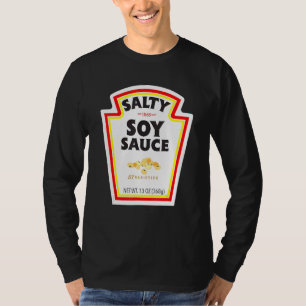T-shirt Costume de Halloween facile à assortir Salty Soy S