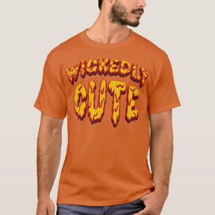 T-shirt Costume de Halloween méchamment mignon