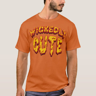 T-shirt Costume de Halloween méchamment mignon