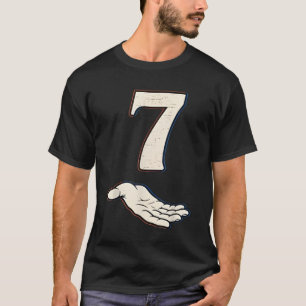 T-shirt Costume de Halloween Numéro 7 Correspondant 67 Hom
