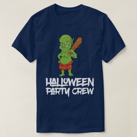 T-shirt Costume de jumelage Orc Troll Halloween (Design devant)
