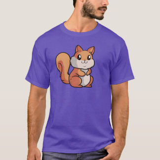 T-shirt Costume de Kawaii Anime Écureuil Animal friend