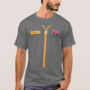 T-shirt Costume De L'Astronaute Suitspaceman (orange Ou Bl