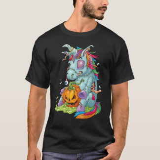 T-shirt Costume de licorne zombie Zombiecorn Halloween Cit