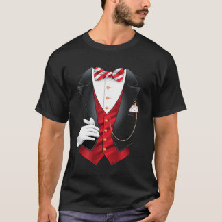 T-shirt Costume de magicien Smoking