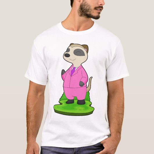 T-shirt Costume de mariage de suricate (Devant)