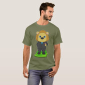 T-shirt Costume de mariage Lion Groom (Devant entier)