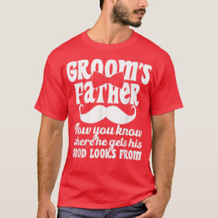 T-shirt Costume de mariage pour père du marié