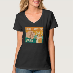 T-shirt Costume de Meilleur Papa Hamster Pour Amoureux d'A