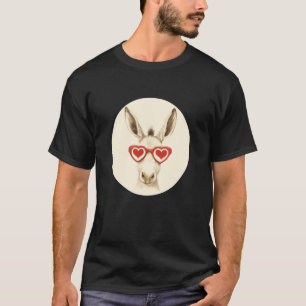 T-shirt Costume de mule en forme de cœur mignon pour garço