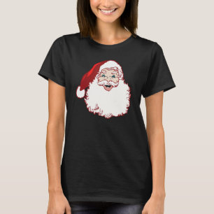 T-shirt Costume de Noël du Père Noël vintage Noël Fêtes Ho