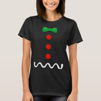 T-shirt Costume de Noël en pain d'épices
