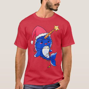 T-shirt Costume de Noël Fairy Lights Enfants Père Noël Cla