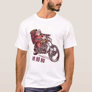 T-shirt Costume de Noël père Noël Biker pour Invitatiatiat