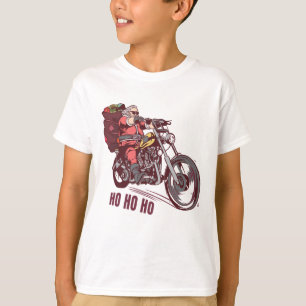 T-shirt Costume de Noël père Noël Biker pour Invitatiatiat