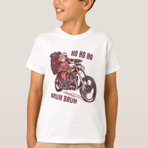 T-shirt Costume de Noël père Noël Biker pour Invitatiatiat
