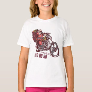 T-shirt Costume de Noël père Noël Biker pour Invitatiatiat