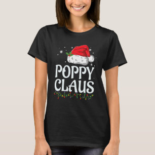T-shirt Costume de Noël Poppy Claus Père Noël Correspondan