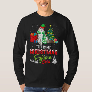 T-shirt Costume de Noël pour chat birman Présents C'est mo
