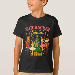 T-shirt Costume de Noël pour enfants de la troupe de balle