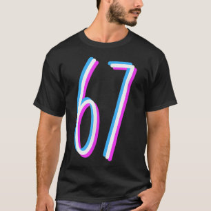 T-shirt Costume de numéro Six Sept 6 7