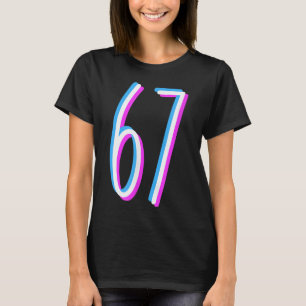 T-shirt Costume de numéro Six Sept 6 7