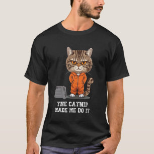 T-shirt Costume de papa chat de prison drôle d'Halloween p