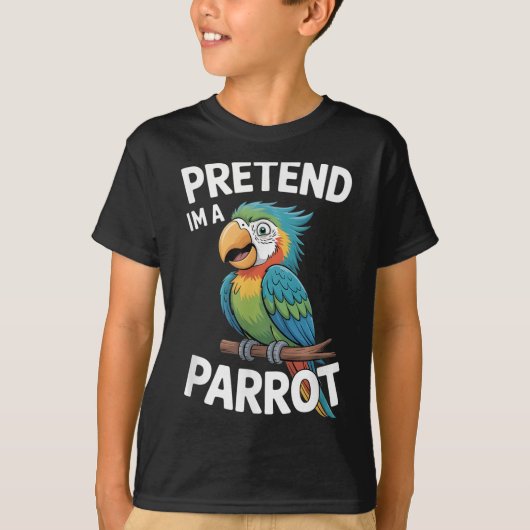 T-shirt Costume de perroquet (Devant)