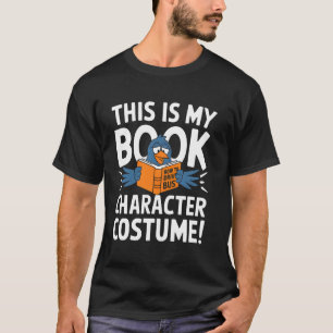 T-shirt Costume de Personnage de Livre Drôle Halloween Lit
