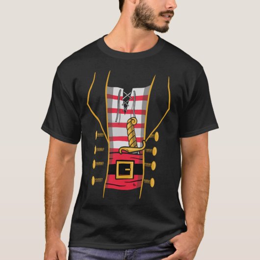 T-SHIRT COSTUME DE PIRATE (Devant)