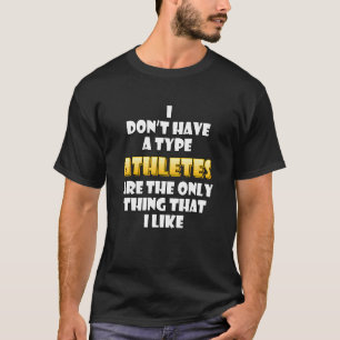 T-shirt Costume De Plaisanterie Athlète Pour Étudiants & S