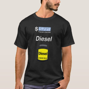 T-shirt Costume de pompe à gaz Diesel Costume d'Halloween