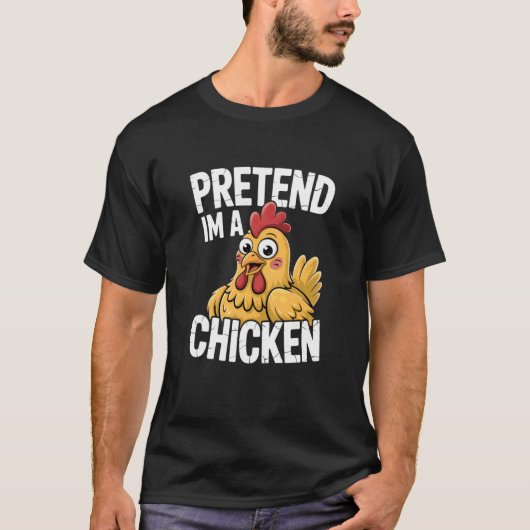 T-shirt Costume de poulet (Devant)