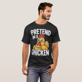 T-shirt Costume de poulet _1 (Devant entier)