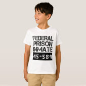 T-shirt Costume de prisonnier de la prison fédérale d'Hall (Devant entier)
