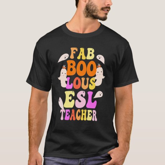 T-shirt Costume de PROFESSEUR D'ANGLAIS Faboolous C'est mo (Devant)