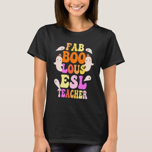 T-shirt Costume de PROFESSEUR D'ANGLAIS Faboolous C'est mo (Devant)