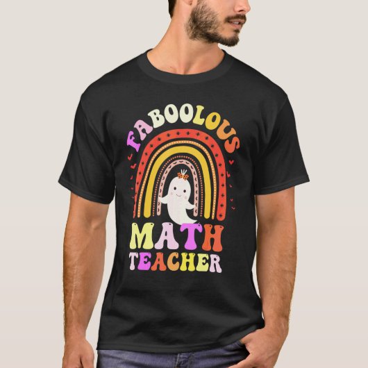T-shirt Costume de PROFESSEUR DE MATHÉMATIQUES Faboolous C (Devant)