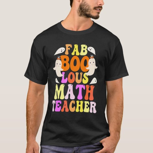 T-shirt Costume de PROFESSEUR DE MATHÉMATIQUES Faboolous V (Devant)