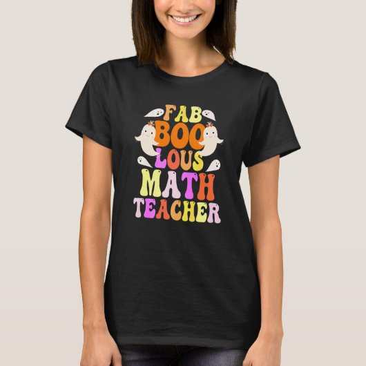 T-shirt Costume de PROFESSEUR DE MATHS Faboolous C'est mon (Devant)