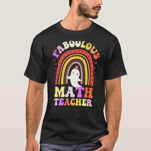 T-shirt Costume de PROFESSEUR DE MATHS Faboolous C'est mon (Devant)