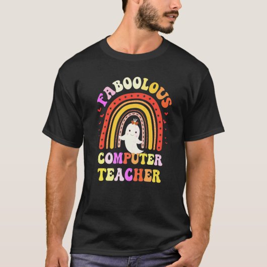 T-shirt Costume de PROFESSEUR D'INFORMATIQUE Faboolous C'e (Devant)