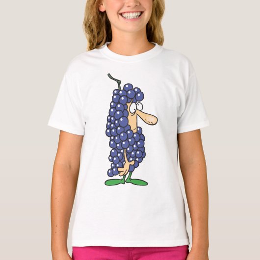 T-shirt Costume de raisin (Devant)
