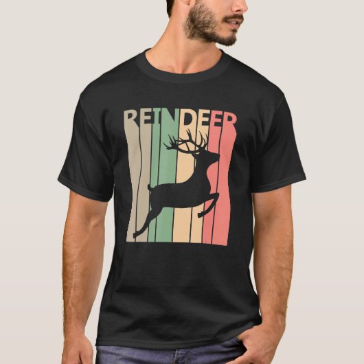 T-shirt Costume de renne drôle (Devant)