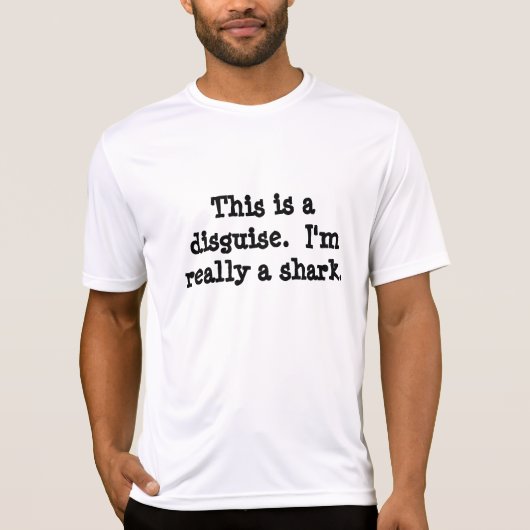 T-shirt Costume de requin (Devant)