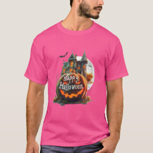 T-shirt Costume de saison d'Halloween drôle Éffrayant Ghos