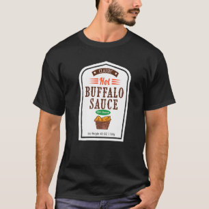 T-shirt Costume de sauce de famille de bisons chauds Hallo