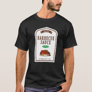 T-shirt Costume de sauce pour famille de barbecue facile u