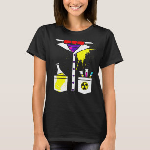 T-shirt Costume de scientifique fou Halloween Carnival Sci