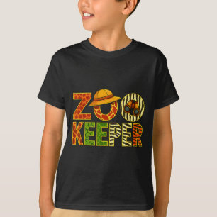 T-shirt Costume de soigneur d'animaux de safari pour adult